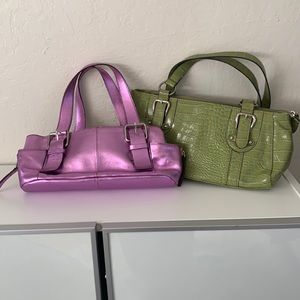 2 Y2K style shoulder bags